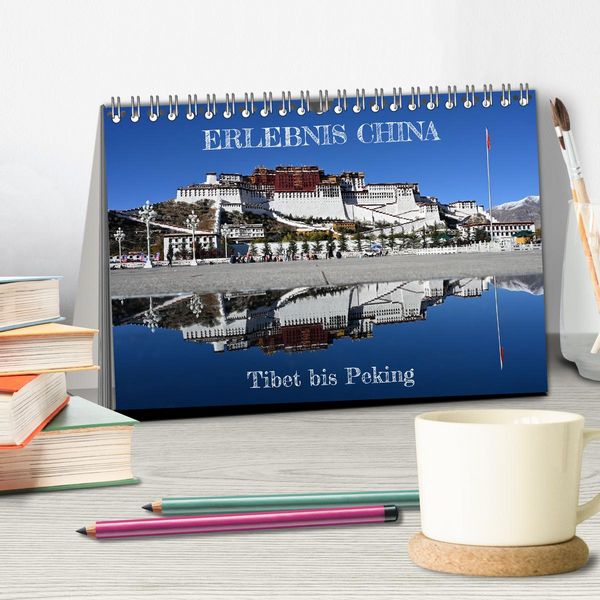Produktbild: Erlebnis China (Tischkalender 2027 DIN A5 quer), CALVENDO Monatskalender