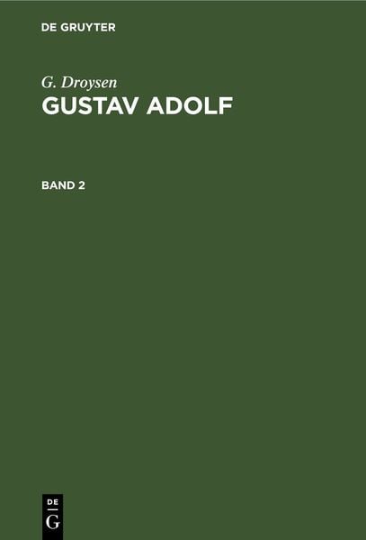 Produktbild: Gustav Adolf. Band 2