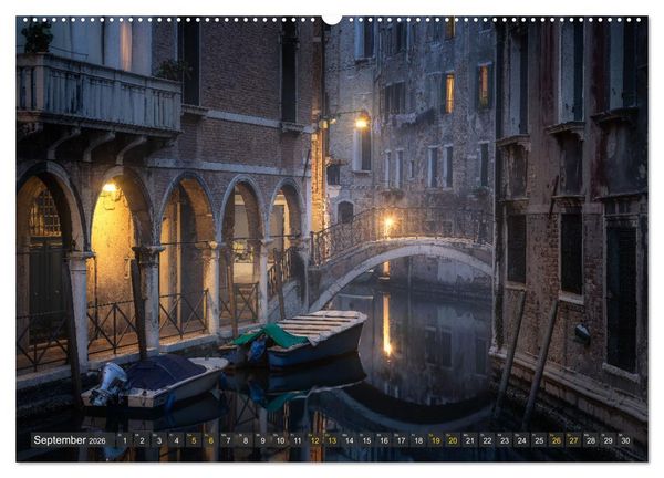 Produktbild: Malerisches Venedig (hochwertiger Premium Wandkalender 2026 DIN A2 quer), Kunstdruck in Hochglanz