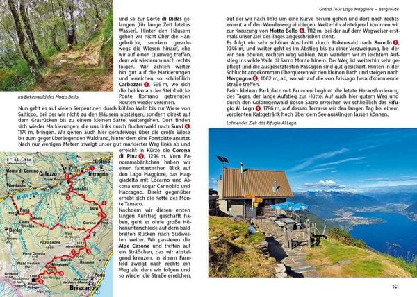 Produktbild: ROTHER Wanderf&uuml;hrer Grand Tour Lago Maggiore und Grand Tour Lago d&rsquo;Orta