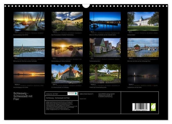 Produktbild: Schleswig - Schleistadt mit Flair (Wandkalender 2026 DIN A3 quer), CALVENDO Monatskalender