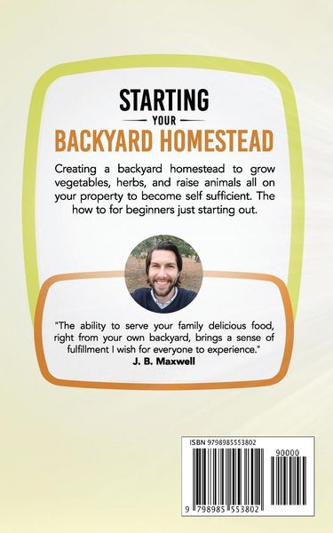 Produktbild: Starting Your Backyard Homestead