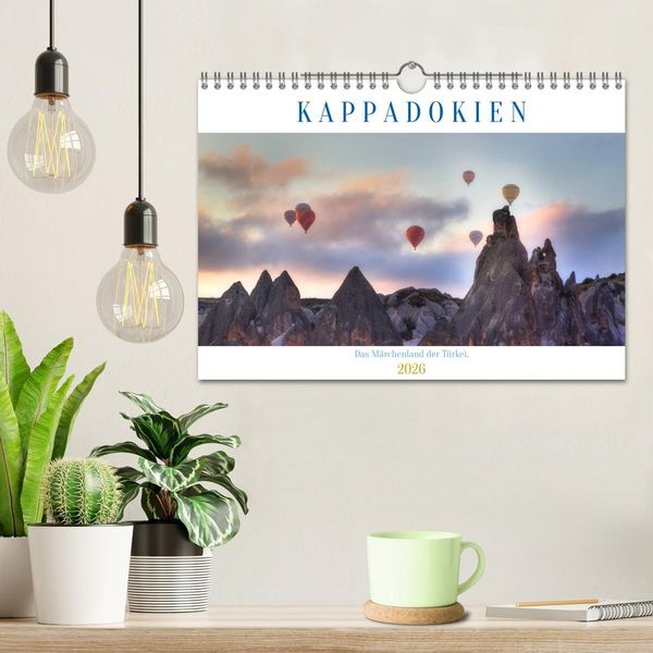 Produktbild: Kappadokien - Das M&auml;rchenland der T&uuml;rkei (Wandkalender 2026 DIN A4 quer), CALVENDO Monatskalender