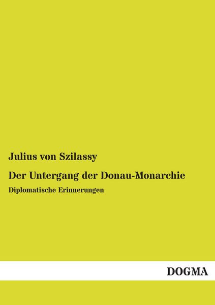 Produktbild: Der Untergang der Donau-Monarchie