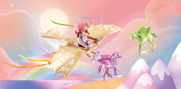 Produktbild: PLAYMOBIL 71363 Himmlischer Ausflug mit Pegasusfohlen
