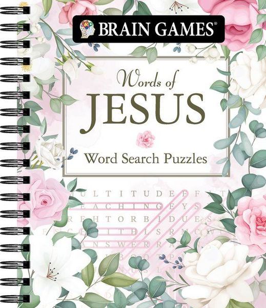 Produktbild: Brain Games - Words of Jesus Word Search Puzzles (320 Pages)