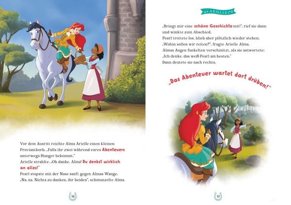 Produktbild: Disney Prinzessin: Die allersch&ouml;nsten Pferdegeschichten