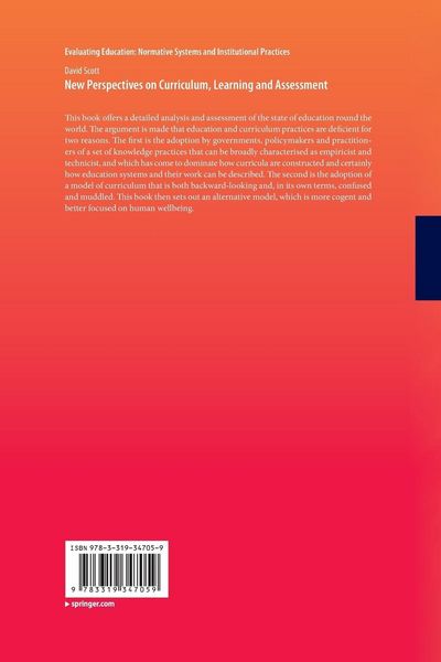 Produktbild: New Perspectives on Curriculum, Learning and Assessment