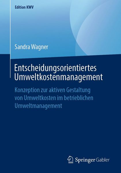 Produktbild: Entscheidungsorientiertes Umweltkostenmanagement