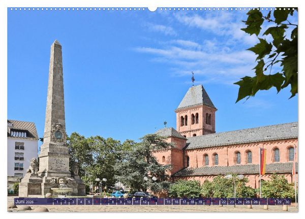 Produktbild: Worms - historisch und sagenhaft (hochwertiger Premium Wandkalender 2026 DIN A2 quer), Kunstdruck in Hochglanz