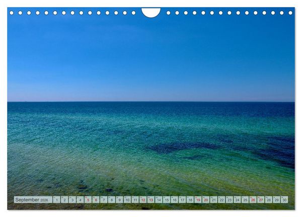 Produktbild: Fischland zwischen Ostsee und Bodden (Wandkalender 2026 DIN A4 quer), CALVENDO Monatskalender