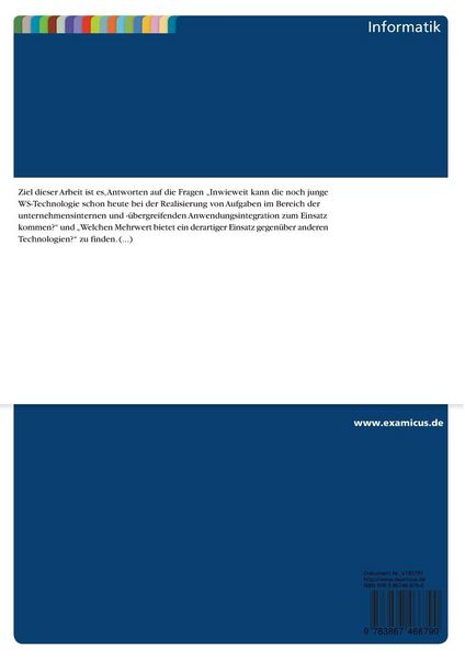 Produktbild: Anwendungsintegration durch Webservices