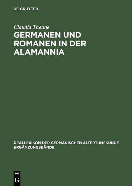 Produktbild: Germanen und Romanen in der Alamannia