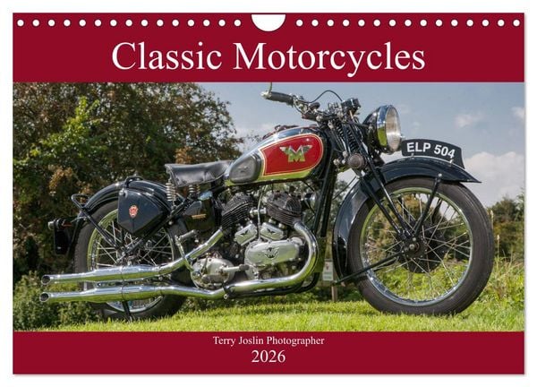 Produktbild: Classic Motorcycles (Wall Calendar 2026 DIN A4 landscape), CALVENDO 12 Month Wall Calendar