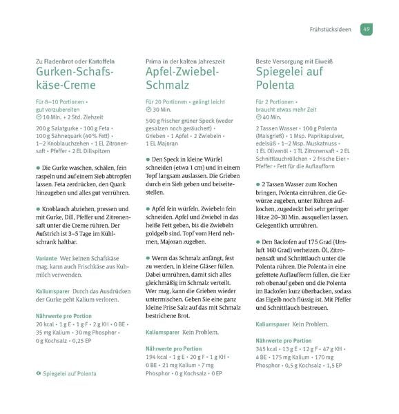 Produktbild: Köstlich essen Nierenerkrankungen