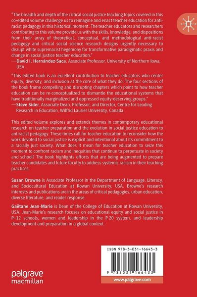Produktbild: Reconceptualizing Social Justice in Teacher Education