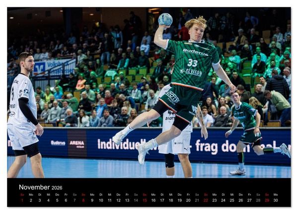 Produktbild: Kalender - HSG Wetzlar Handball Bundesliga Saison 2025/2026 (Wandkalender 2026 DIN A3 quer), CALVENDO Monatskalender