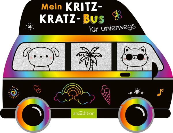 Produktbild: Mein Kritzkratz-Bus f&uuml;r unterwegs