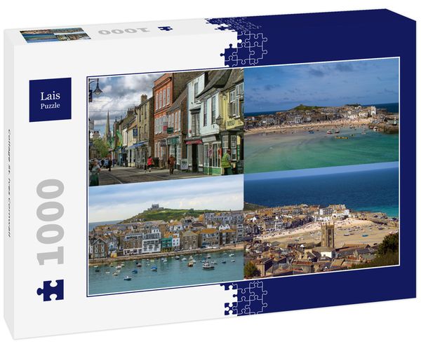 Produktbild: Lais Puzzle Collage St. Ives Cornwall 1000 Teile