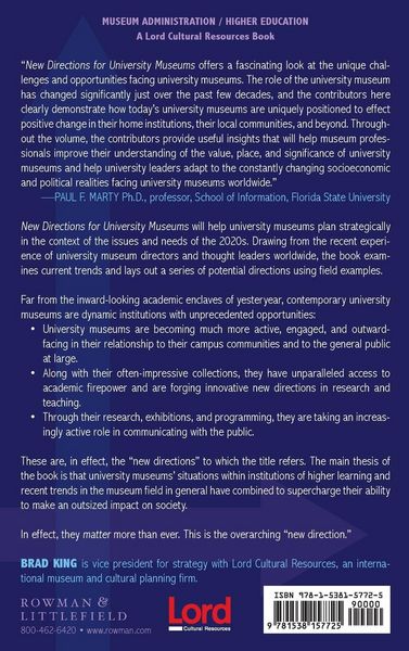 Produktbild: New Directions for University Museums