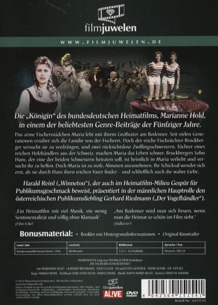 Produktbild: Die Fischerin vom Bodensee - Filmjuwelen