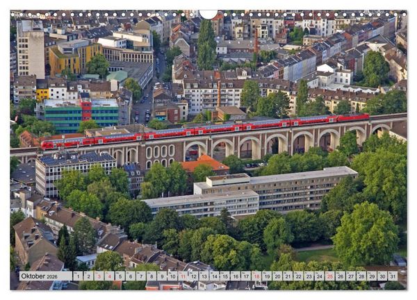Produktbild: Aachen aus der Luft - Eine Fahrt mit dem Hei&szlig;luftballon (Wandkalender 2026 DIN A3 quer), CALVENDO Monatskalender