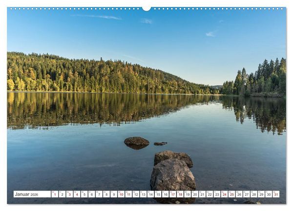Produktbild: Schwarzwald (hochwertiger Premium Wandkalender 2026 DIN A2 quer), Kunstdruck in Hochglanz