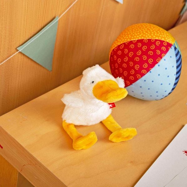 Produktbild: sigikid 42594 - Ente Handvoll Pl&uuml;sch Sweety, Cuddly Gadgets Pl&uuml;schtier, 14 cm, Mitgebsel
