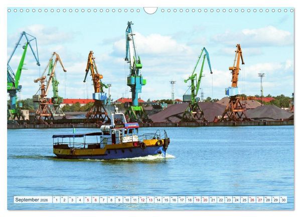Produktbild: Kurische Nehrung: am l&auml;ngsten Ostsee-Strand (Wandkalender 2026 DIN A3 quer), CALVENDO Monatskalender