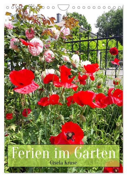 Produktbild: Ferien im Garten (Wandkalender 2026 DIN A4 hoch), CALVENDO Monatskalender