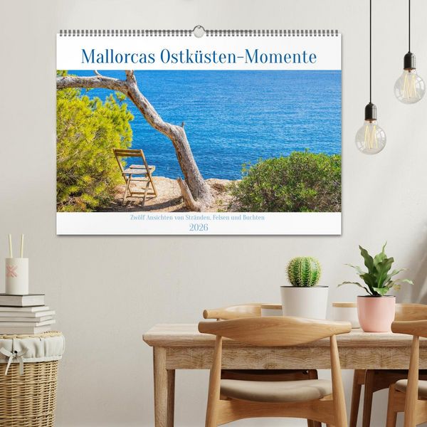 Produktbild: Mallorcas Ostk&uuml;sten-Momente (Wandkalender 2026 DIN A2 quer), CALVENDO Monatskalender