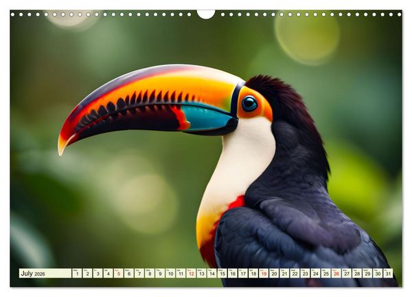 Produktbild: South America's impressive wildlife (Wall Calendar 2026 DIN A3 landscape), CALVENDO 12 Month Wall Calendar