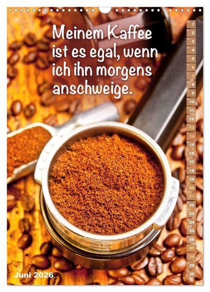 Produktbild: Kaffeestunde: Die Welt der Baristas (Wandkalender 2026 DIN A3 hoch), CALVENDO Monatskalender