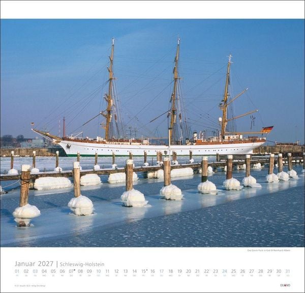 Produktbild: Schleswig-Holstein Edition Kalender 2027 - Land zwischen den Meeren