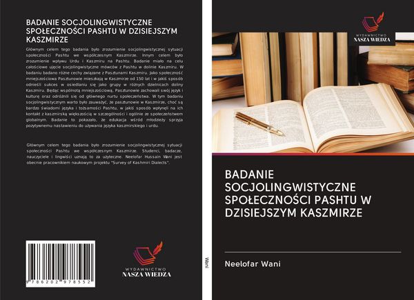 Produktbild: Badanie Socjolingwistyczne Spo&iquest;eczno&iquest;ci Pashtu W Dzisiejszym Kaszmirze
