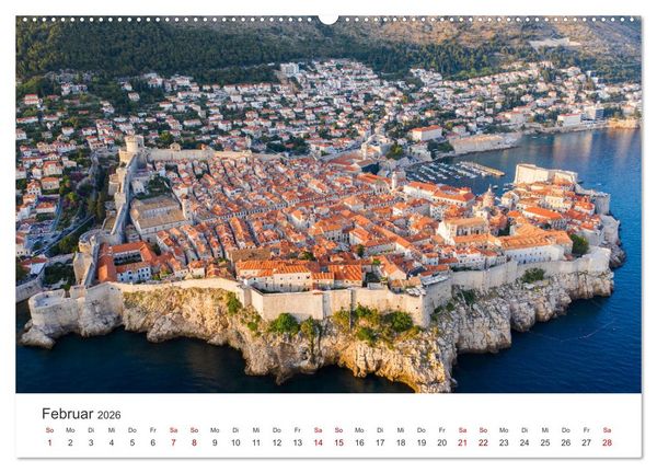 Produktbild: Kroatien - Eine Reise durch traumhafte Landschaften. (hochwertiger Premium Wandkalender 2026 DIN A2 quer), Kunstdruck in Hochglanz