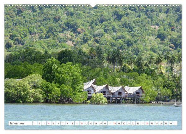 Produktbild: Papua-Neuguinea Geheimnisvolle Inselwelt (Wandkalender 2026 DIN A2 quer), CALVENDO Monatskalender