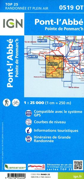 Produktbild: 0519OT Pont-l'Abb&eacute; - Pointe Penmarc