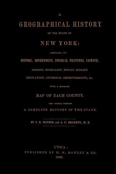 Produktbild: A Geographical History of the State of N