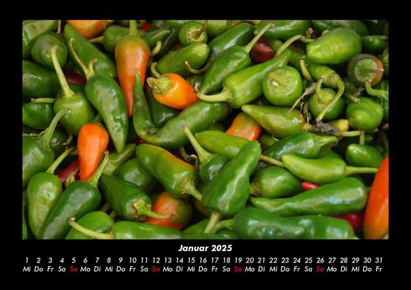 Produktbild: Gem&uuml;sekalender 2025 Fotokalender DIN A3