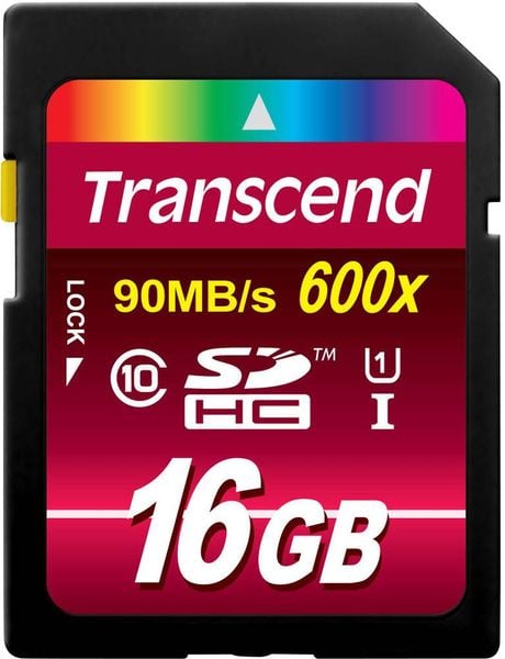 Transcend Ultimate SDHC-Karte Industrial 16 GB Class 10, UHS-I