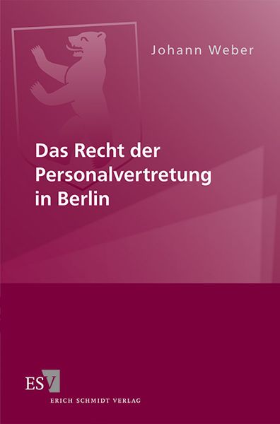 Produktbild: Das Recht der Personalvertretung in Berlin