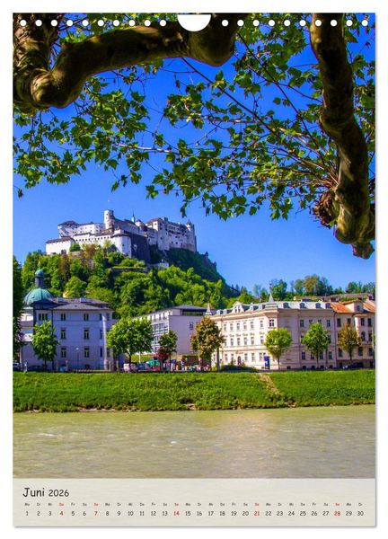 Produktbild: Kulturstadt Salzburg (Wandkalender 2026 DIN A4 hoch), CALVENDO Monatskalender