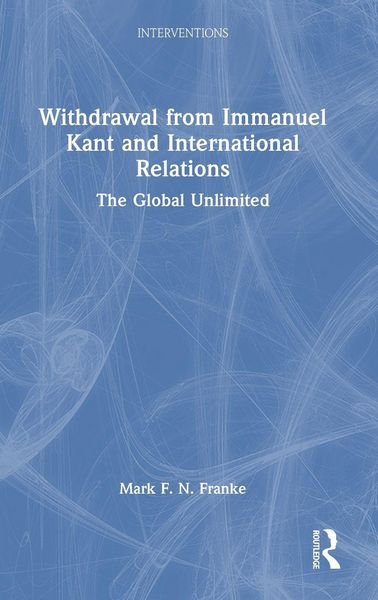 Produktbild: Withdrawal from Immanuel Kant and International Relations
