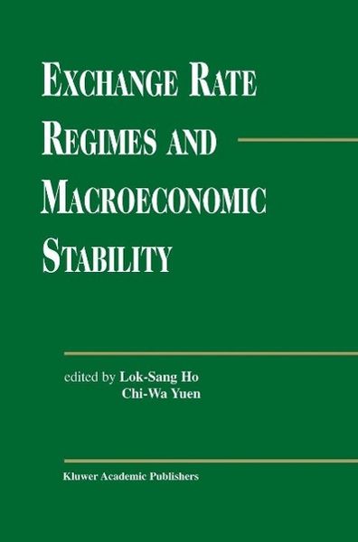 Produktbild: Exchange Rate Regimes and Macroeconomic Stability