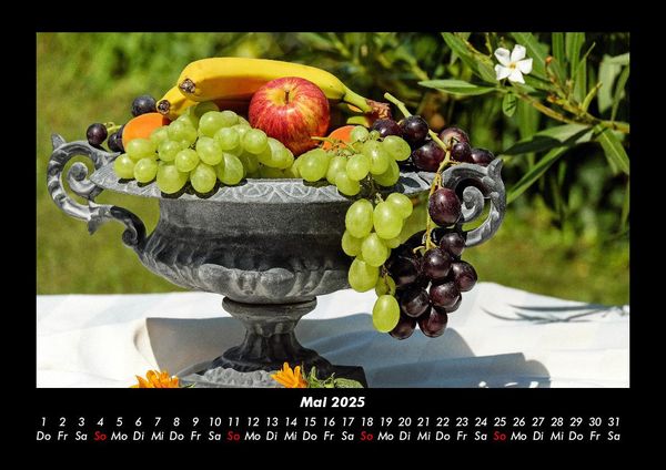 Produktbild: Fr&uuml;chte 2025 Fotokalender DIN A3