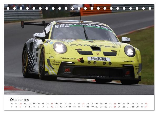 Produktbild: Motorsport aus Zuffenhausen (Tischkalender 2027 DIN A5 quer), CALVENDO Monatskalender
