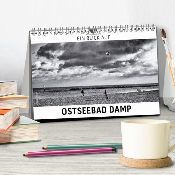Produktbild: Ein Blick auf Ostseebad Damp (Tischkalender 2026 DIN A5 quer), CALVENDO Monatskalender
