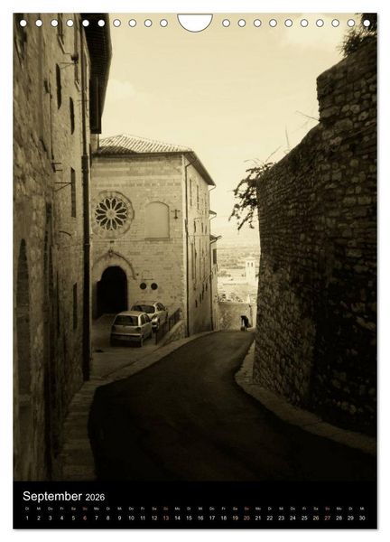 Produktbild: Assisi. Ein Ort der Besinnung. (Wandkalender 2026 DIN A4 hoch), CALVENDO Monatskalender