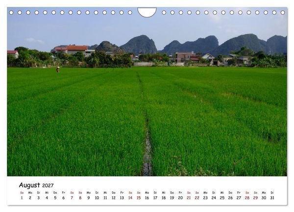 Produktbild: Vietnams verborgenes Paradies (Wandkalender 2027 DIN A4 quer), CALVENDO Monatskalender